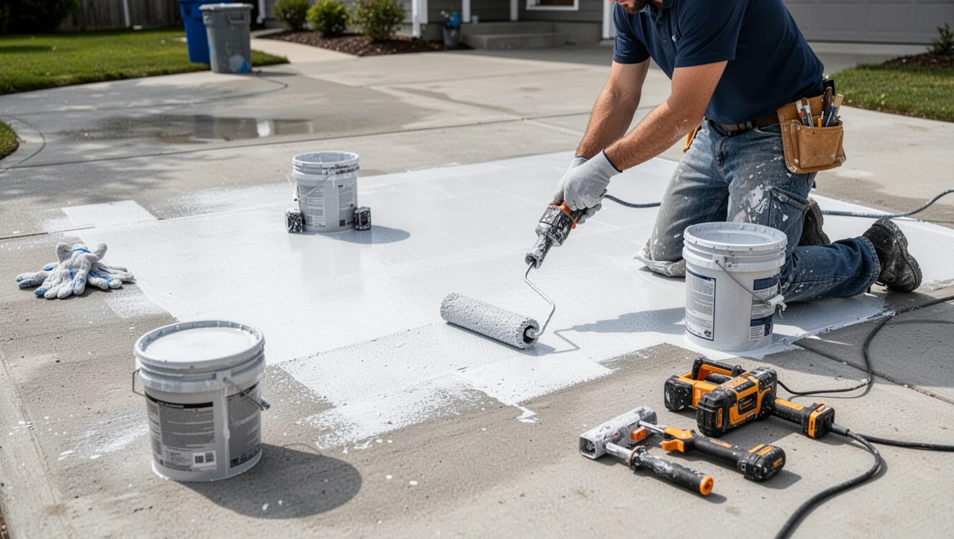 Concrete & Driveway Painting